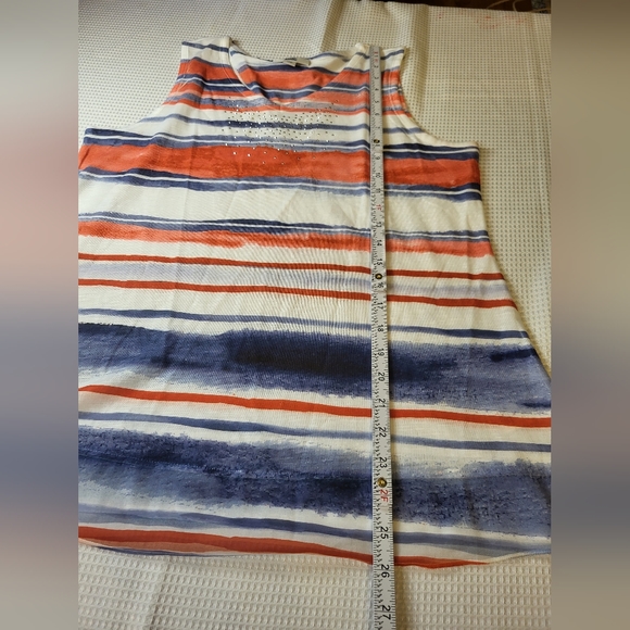 Croft & Barrow Women's Adorned Tank Top - Picture 8 of 9